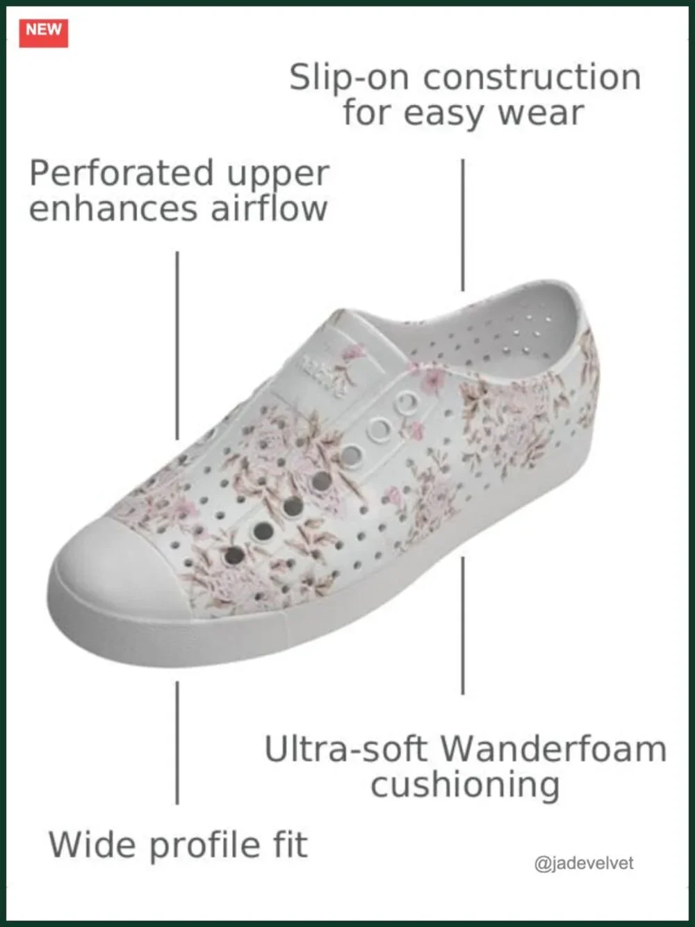 Lightweight Slip On Sneaker with Wanderfoam Cushioning